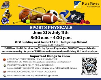Sports Physical Ad 