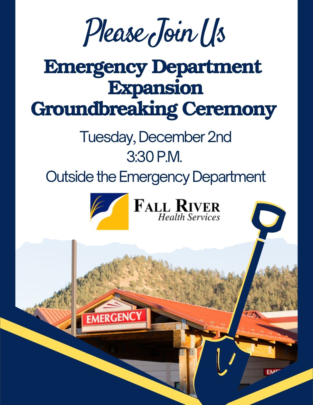 Ground Breaking Flyer 